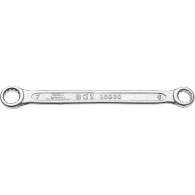 BGS technic Oboustranný očkový klíč velmi plochý 6 x 7 mm BGS 30330