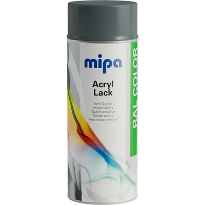 Mipa Lack Color akrylátový lak v spreji 400 ml RAL 7031