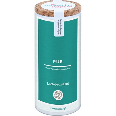 Wunschkapsel Пробиотик Лактобацилус сакей 0.5 млрд. активни пробиотици 290 капсули | Wunschkapsel (WK_PUR_MB014)