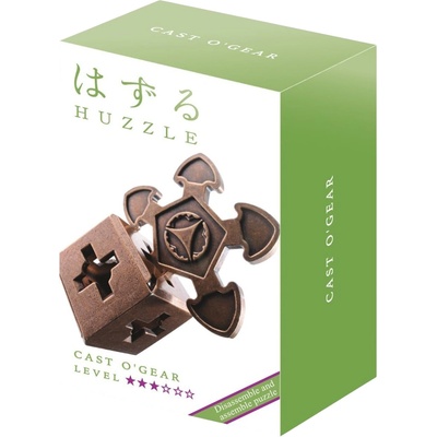 Hanayama Метален логически пъзел Hanayama - Cast Puzzle O'Gear Huzzle (515035)