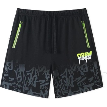 chlapecké šortky S NÁPISEM černá