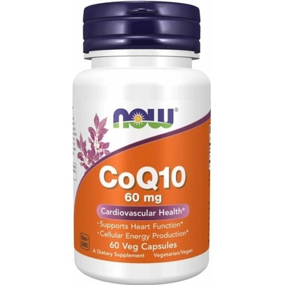 Now Foods koenzym q10 60 mg + omega 3 60 měkké tobolky
