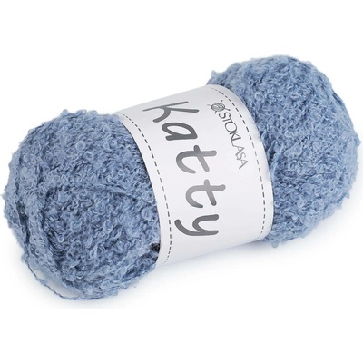 Pletací příze nopková Katty 100 g Varianta: 5 modrá jeans, Balení: 1 ks 60556/156577/280611
