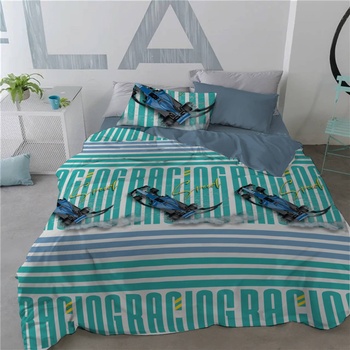 Image 1 of Png Панагюрище Единичен спален комплект Рейсинг 100% памук