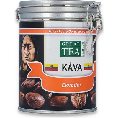 Great Tea Garden Káva Ekvádor mletá 200 g