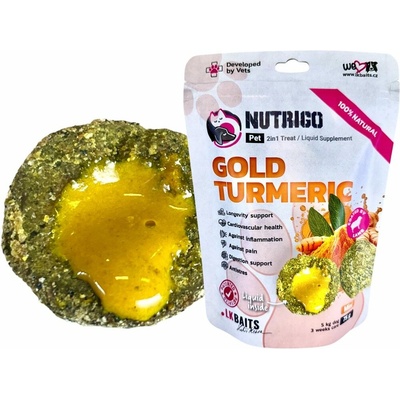 LK Baits Pet Nutrigo Dog Supplement Gold Turmeric Mini 75 g
