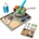 Melissa & Doug Игрален комплект за готвене Melissa & Doug - Water Wow, 19 части (6074892)