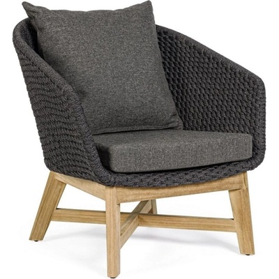 Bizzotto Фотьойл coachella въглен с възглавница (0804744)