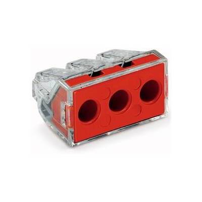 Бърза връзка 3х2, 5-6 mm2 (50бр. ) червена за твърд проводник - 773-173 (773-173)