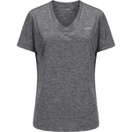 USA Pro Дамска тениска USA Pro The USA Pro Tech V Tee Ladies - Charcoal