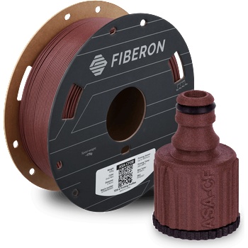 Polymaker Fiberon ASA-CF08 Dark Red - 1, 75 mm / 500 g (FF02007)