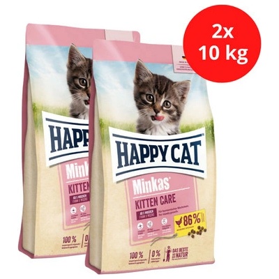 Happy Cat Minkas Kitten Care 2 x 10 kg
