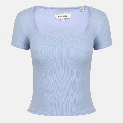 Jack Wills Тениска Jack Wills Women's Long-Sleeve T-Shirt - Brunerra Blue