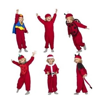 My Other Me Маскировъчен костюм за бебета My Other Me Quick N Fun Червен (3 Части) Размер 5-6 години