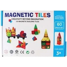 Magna-Tiles Magnetická stavebnica sada 60ks