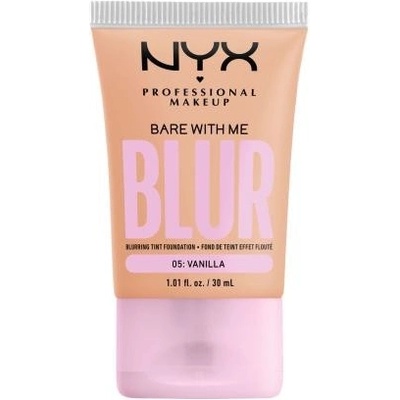 NYX Professional Makeup Bare With Me Blur Tint hydratačný make-up 05 Vanilla 30 ml