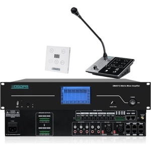 DSPPA Dma6124 240w 6-канален цифров аудио матричен усилвател с дистанционно управление