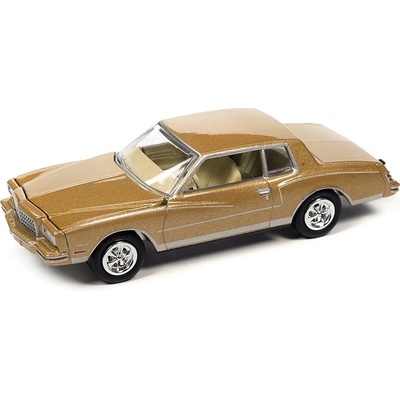 Johnny Lightning Chevy Monte Carlo s Bass Boat 1980 hnědá v 1:64