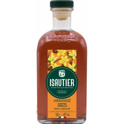 Isautier Arrange Coffee Vanilla Rum Liqueur 40% 0,5 l (čistá fľaša)