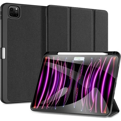 DUX DUCIS Domo puzdro so stojanom, s efektom kože, aktívny FLIP, držiak na ceruzku, iPad Pro 11 (2025) / Pro 11 (2024) Čierne GP-157392