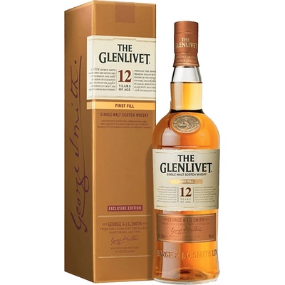 Glenlivet Double Oak 12y 40% 0,7 l (holá láhev)
