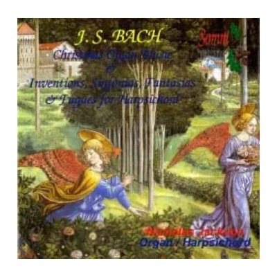 2 Johann Sebastian Bach - Christmas Organ Music & Inventions, Sinfonias, Fantasias & Fugues For Harpsichord CD – Hledejceny.cz