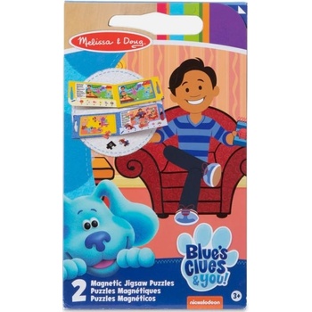 Image 1 of Melissa & Doug Книжка с магнитни пъзели Melissa & Doug - Blue's Clues & You (33005)