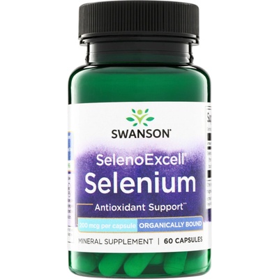 Swanson Selén SelenoExcell 200 mcg 60 kapsúl