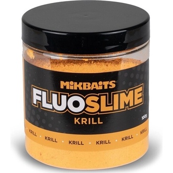 Mikbaits Dip obaľovací Fluo slime Krill 100 g