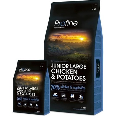Profine Dog Junior Large Chicken/Potatoes 5 x 3 kg