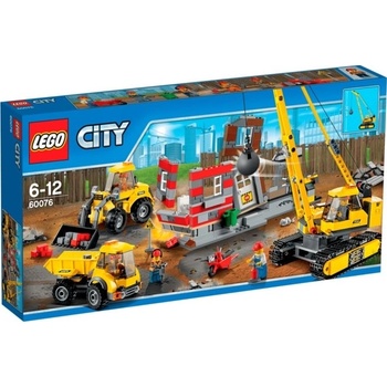 LEGO® City 60076 Demoliční práce na staveništi