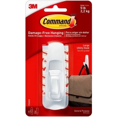 3M 17003ES Command velký plastový háček, nosnost 2,2 kg