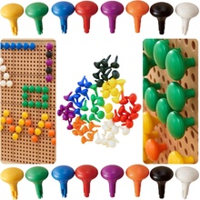 Masterkidz Farebné Jumbo Doodles pre STEM dosky 64 ks. - 6 farieb