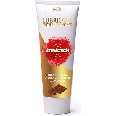 Attraction Lubrikační gel Mai s feromony a příchuti čokolády 75 ml