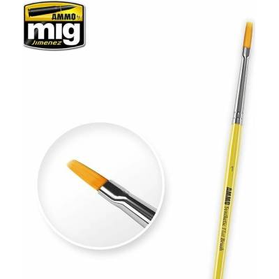 1 SYNTHETIC FLAT BRUSH