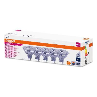 К-кт 5x LED Крушка MR16 GU5, 3/3, 8W/12V 4000K 36° - Osram (P225735)