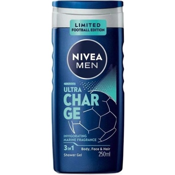 Nivea Men sprchový gél Ultra Charge 250 ml