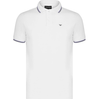 Emporio armani Блуза с яка EMPORIO ARMANI Men's Regular Fit Polo Shirt - White 0100