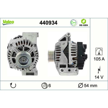 generátor VALEO 440934