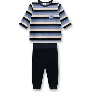 Sanetta Детско ежедневно термо бельо Sanetta Kid's Pyjama 1/1 222298+222299 Pyjamas - Lilac Blue - размер 92 (EU) (714-1563-0114)