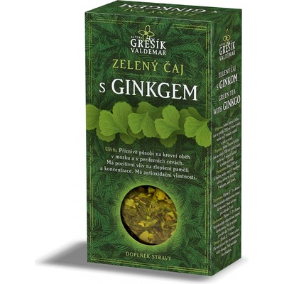 Grešík Zelený čaj s ginkgem syp. 70 g