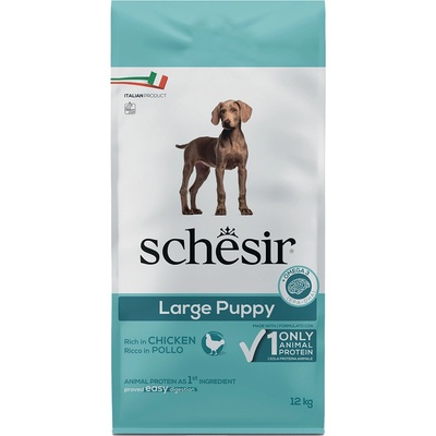 Schesir dog Large Puppy Kuřecí s rýží 12 kg