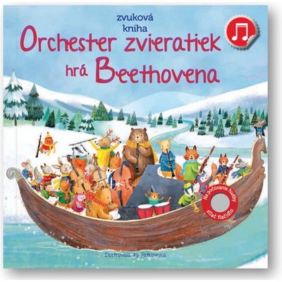 Orchester zvieratiek hrá Beethovena - Sam Taplin, Ag Jatkowska ilustrátor