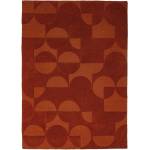 Flair Rugs Теракотен ръчно изработен вълнен килим 120x170 cm Gigi - Flair Rugs (503119382677)