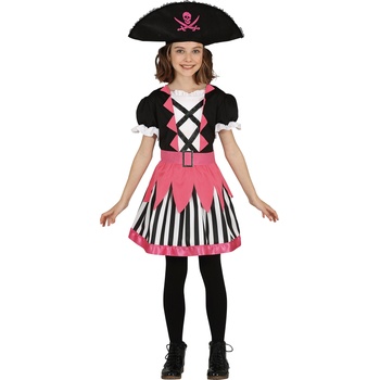 Fiestas Guirca Момичешки костюм - Пират Размер - деца: M: 115-123 см