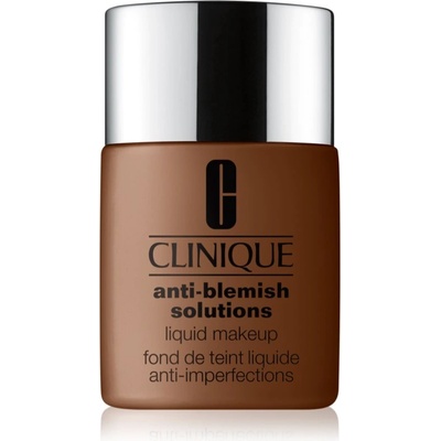 Clinique Anti-Blemish Solutions Liquid Makeup фон дьо тен за мазна кожа склонна към акне цвят WN 125 Mahogany 30ml