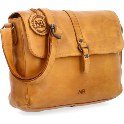 Noelia Bolger kabelka crossbody žltá NB 2416 ZLU