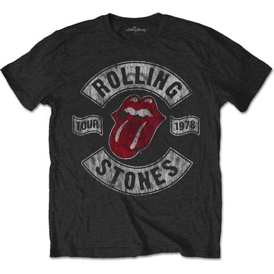 The Rolling Stones tričko US Tour 1978 čierne