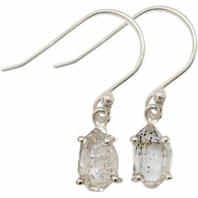 Nefertitis Herkimer diamant náušnice stříbro Ag 925 E1069 NF658050,9 cm, 1,8 g