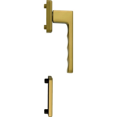 Hoppe Balkónové 1/2 kovanie Toulon, vnútorná kľučka, F4 bronz